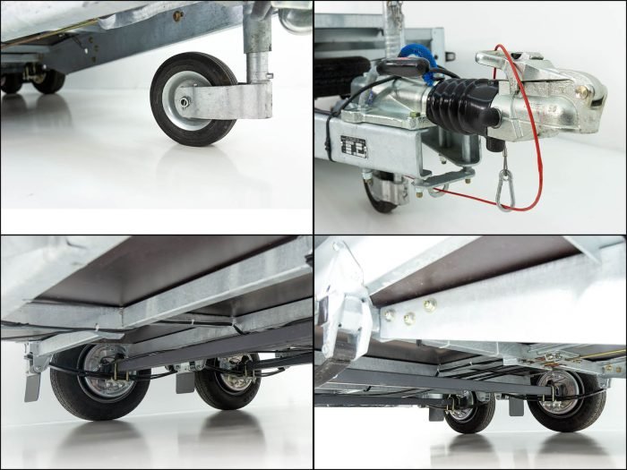 Ifor Williams Baumaschinenanhänger GX105 157×303 2,7t|Auffahrrampe – Bild 12