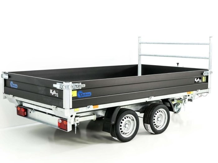 Debon Dreiseitenkipper 180×324 3,5t|Black Edition |Rampen|Stützen – Bild 9