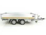Eduard Dreiseitenkipper 180x330cm 3,5 t| E+Not Handpumpe|Rampen|Stützen|30cm Bordwand – Bild 8