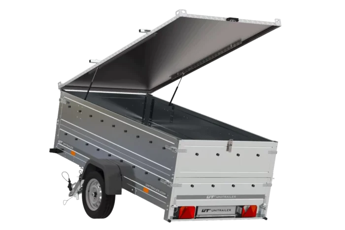 Anhänger GARDEN TRAILER 264 KIPP mit Bordwandaufsatz und Aludeckel – Bild 2