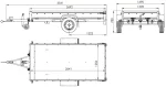 Anhänger GARDEN TRAILER 264 KIPP mit Bordwandaufsatz und Aludeckel – Bild 7
