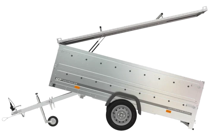 Anhänger GARDEN TRAILER 264 KIPP mit Bordwandaufsatz und Aludeckel – Bild 5
