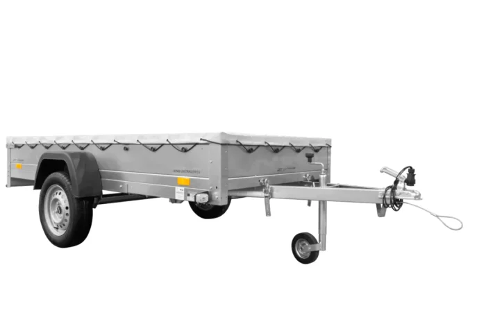 Anhänger mit Flachplane GARDEN TRAILER 264 KIPP [inkl. Planenträger] – Bild 4