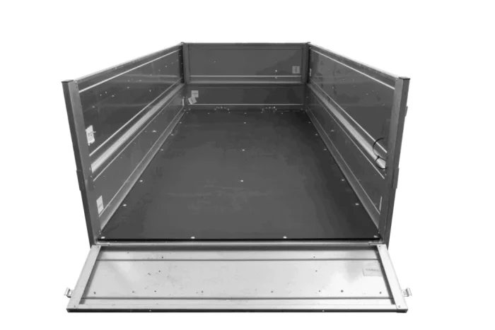 B Führerschein Anhänger GARDEN TRAILER 264 KIPP mit Bordwandaufsatz und Stützrad – Bild 2