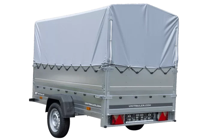 Führerschein B Anhänger GARDEN TRAILER 230 KIPP mit Stützrad, zusätzlichen Bordwänden, Hochplane und Hochspriegel H800 – Bild 1