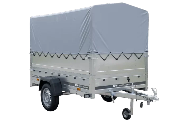 Führerschein B Anhänger GARDEN TRAILER 230 KIPP mit Stützrad, zusätzlichen Bordwänden, Hochplane und Hochspriegel H800 – Bild 6