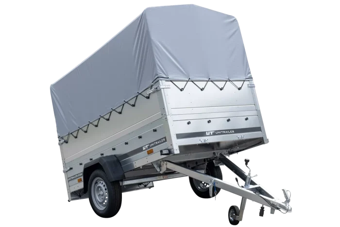Führerschein B Anhänger GARDEN TRAILER 230 KIPP mit Stützrad, zusätzlichen Bordwänden, Hochplane und Hochspriegel H800 – Bild 4