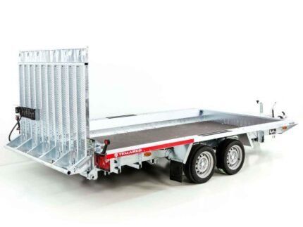 Temared Baumaschinenanhänger Builder 168x350cm 3,5t|Rampe